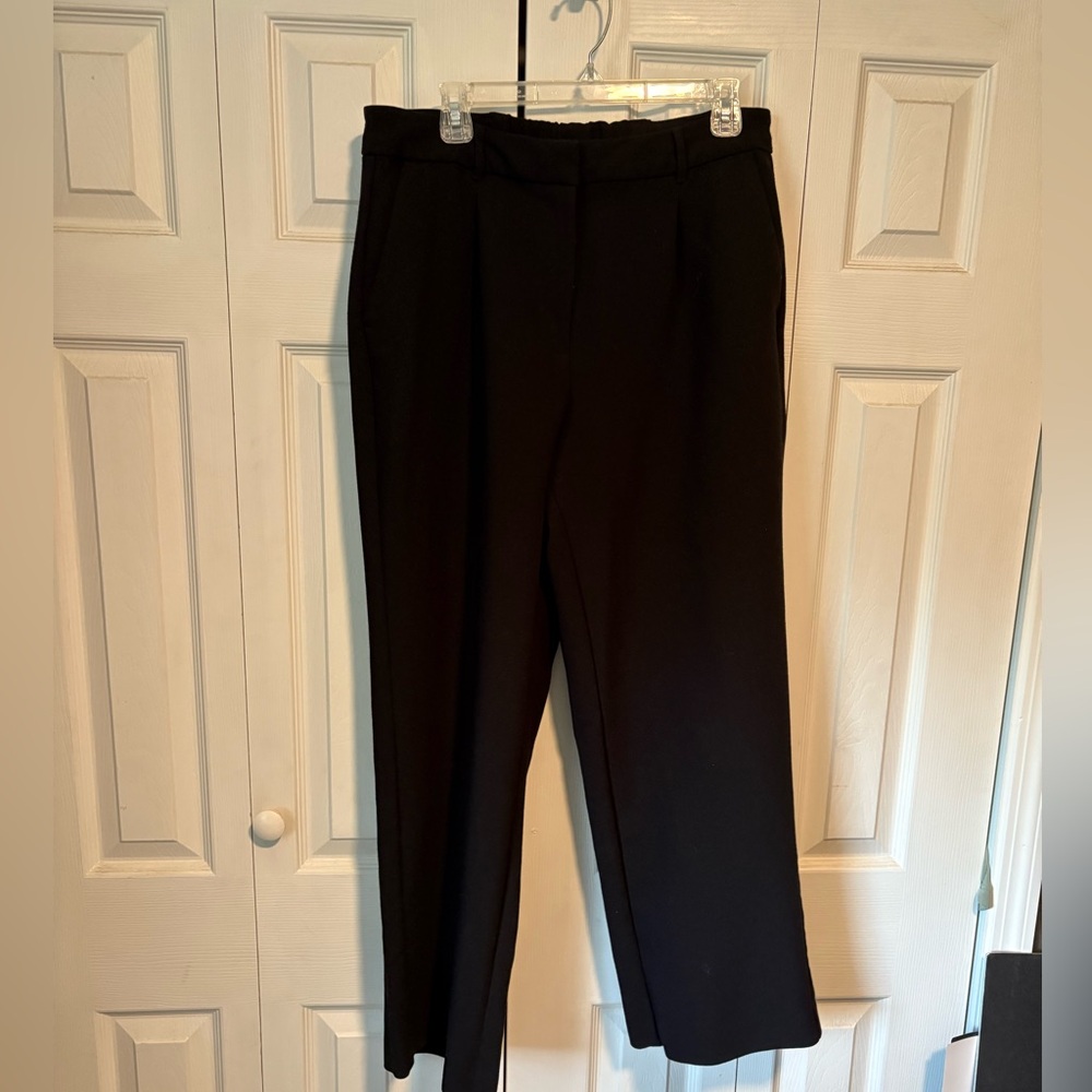 Old Navy Taylor Wide Leg Trousers Large Black